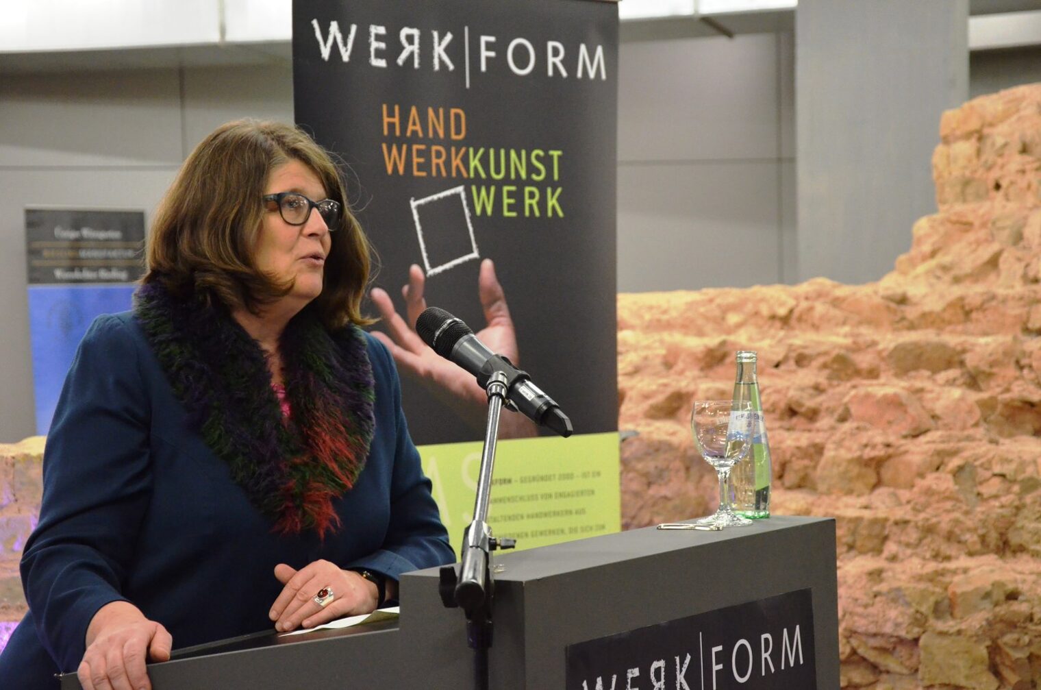 Vernissage der Werkform-Jahresausstellung - 09. Oktober 2015 - Trierer Viemarktthermen - Bilder: Constanze Knaack-Schweigstill