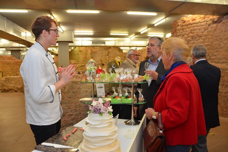 Vernissage der Werkform-Jahresausstellung - 09. Oktober 2015 - Trierer Viemarktthermen - Bilder: Constanze Knaack-Schweigstill