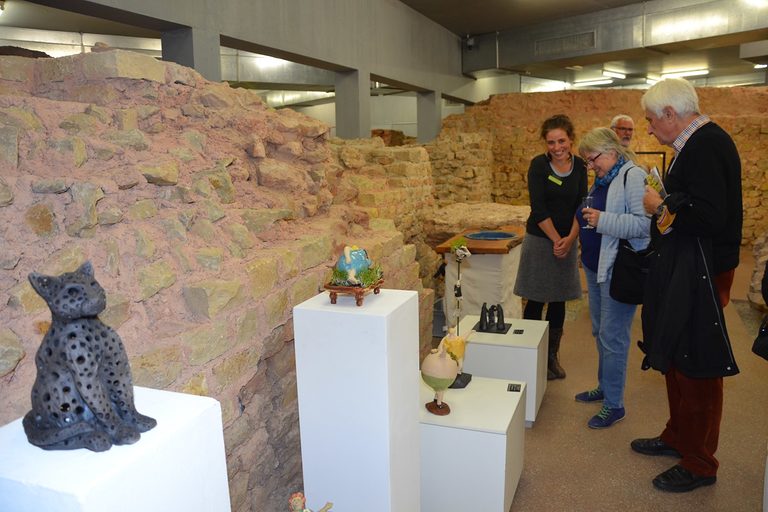 Vernissage der Werkform-Jahresausstellung - 09. Oktober 2015 - Trierer Viemarktthermen - Bilder: Constanze Knaack-Schweigstill