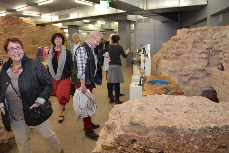 Vernissage der Werkform-Jahresausstellung - 09. Oktober 2015 - Trierer Viemarktthermen - Bilder: Constanze Knaack-Schweigstill