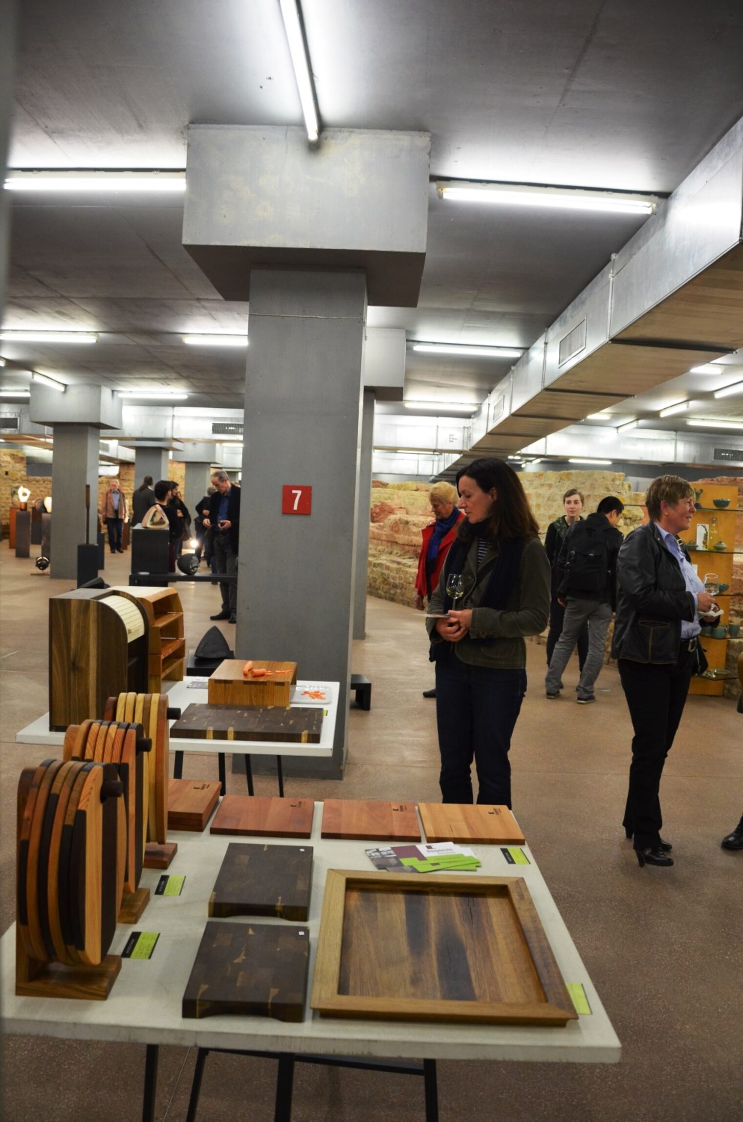 Vernissage der Werkform-Jahresausstellung - 09. Oktober 2015 - Trierer Viemarktthermen - Bilder: Constanze Knaack-Schweigstill