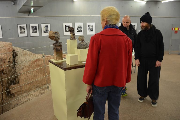 Vernissage der Werkform-Jahresausstellung - 09. Oktober 2015 - Trierer Viemarktthermen - Bilder: Constanze Knaack-Schweigstill