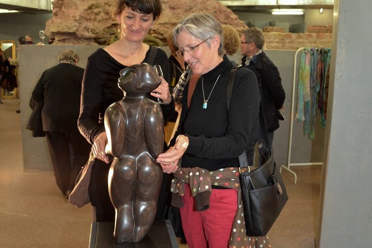 Vernissage der Werkform-Jahresausstellung - 09. Oktober 2015 - Trierer Viemarktthermen - Bilder: Constanze Knaack-Schweigstill