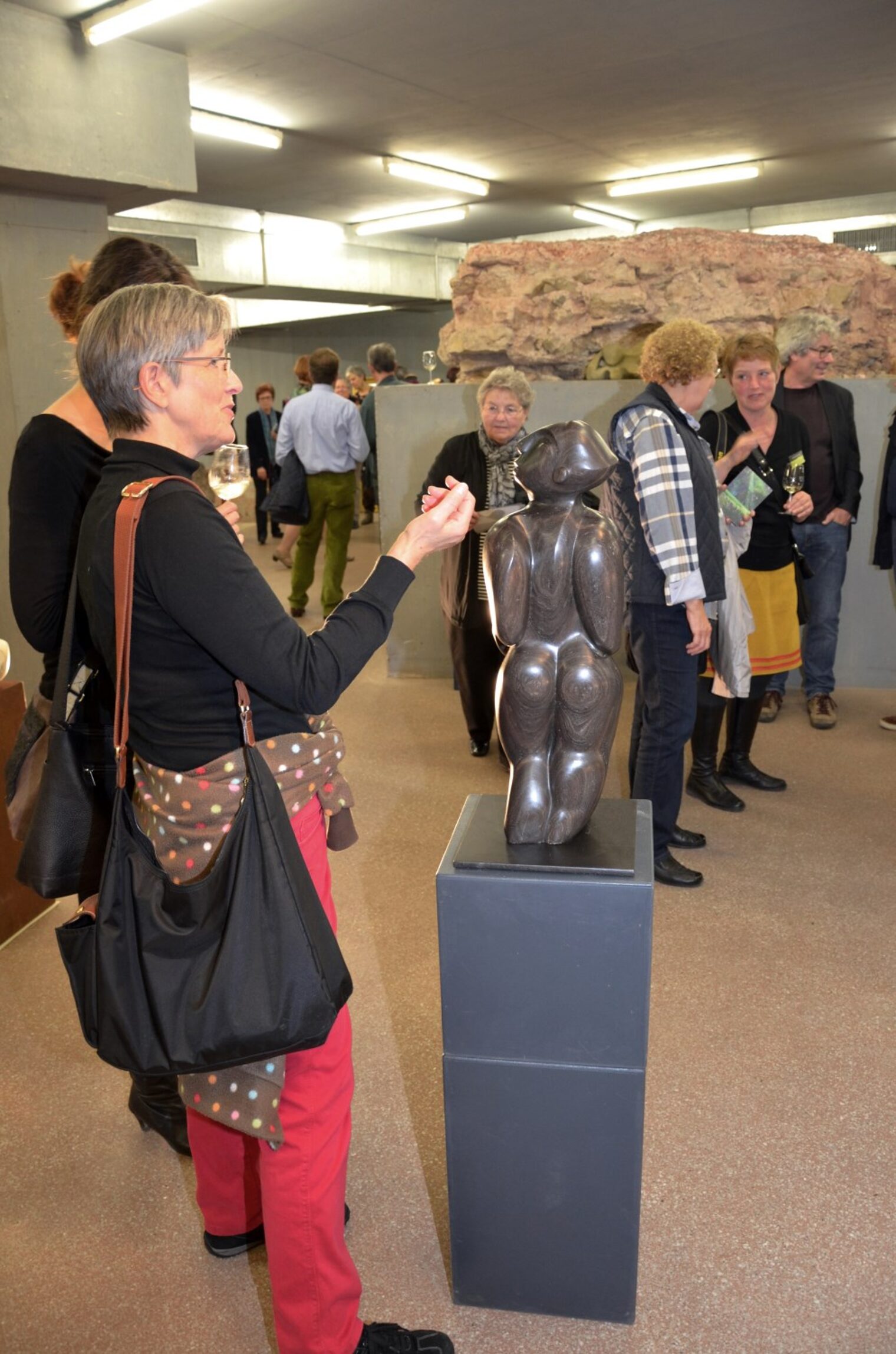 Vernissage der Werkform-Jahresausstellung - 09. Oktober 2015 - Trierer Viemarktthermen - Bilder: Constanze Knaack-Schweigstill