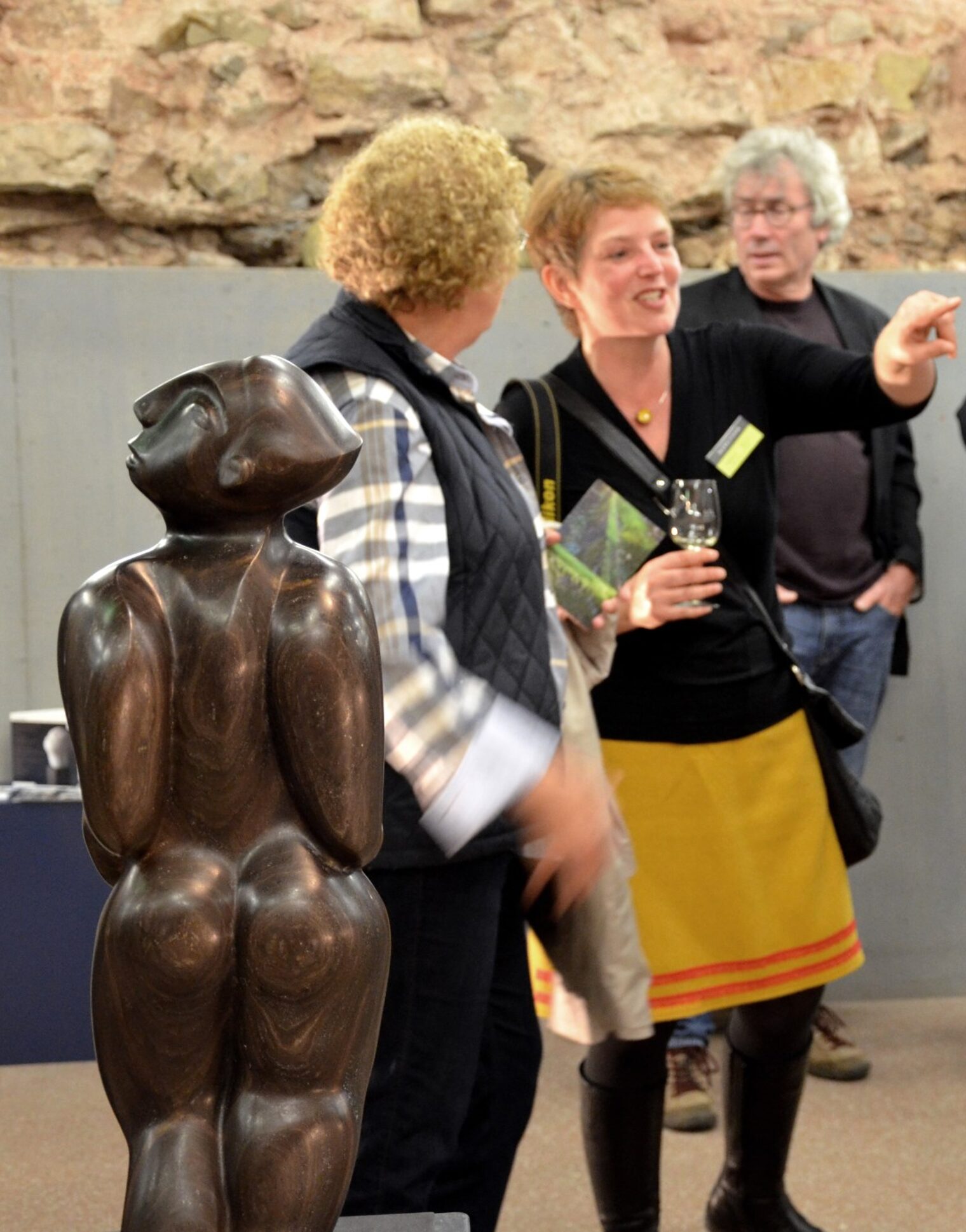 Vernissage der Werkform-Jahresausstellung - 09. Oktober 2015 - Trierer Viemarktthermen - Bilder: Constanze Knaack-Schweigstill