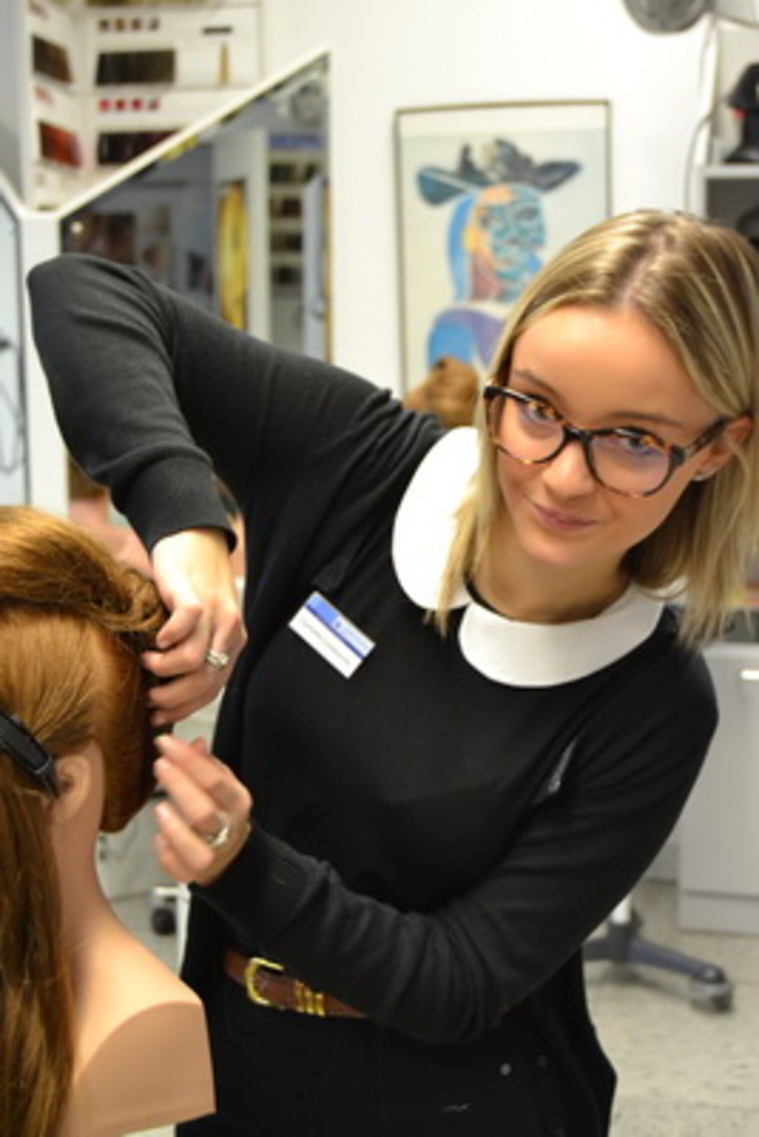 Friseure Lehrlingsaustausch mit dem CFA Bourges 5