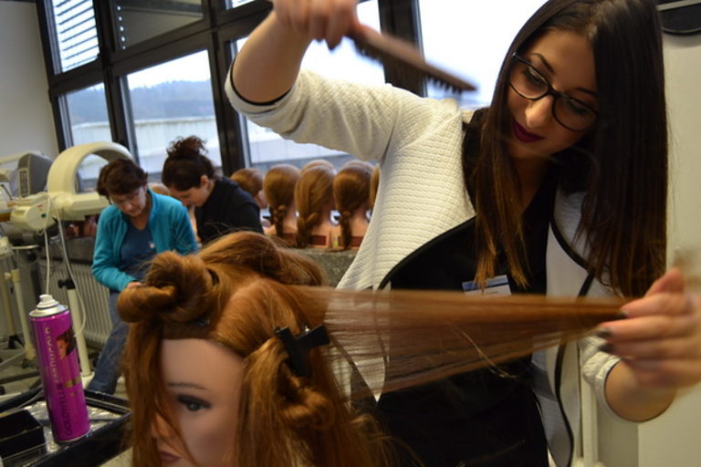 Friseure Lehrlingsaustausch mit dem CFA Bourges 8