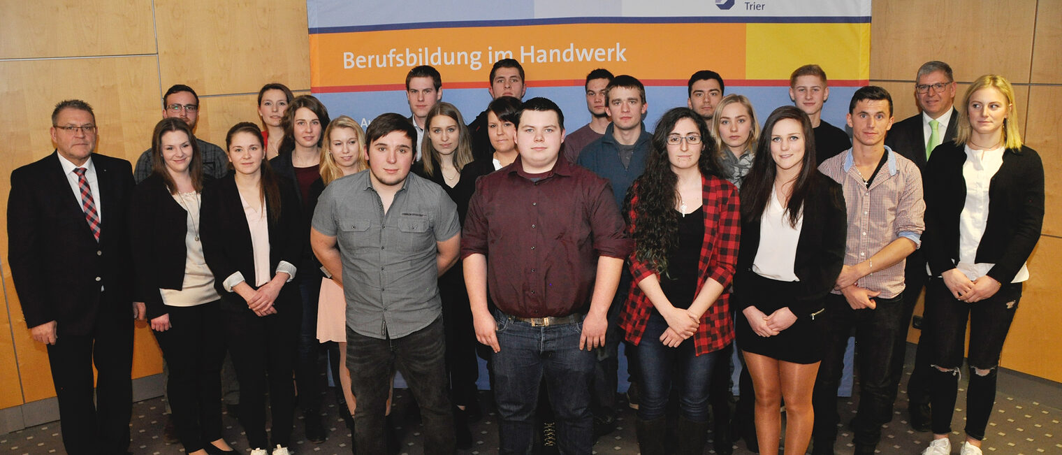 Die Preisträger im Leistungswettbewerb des Deutschen Handwerks 2016