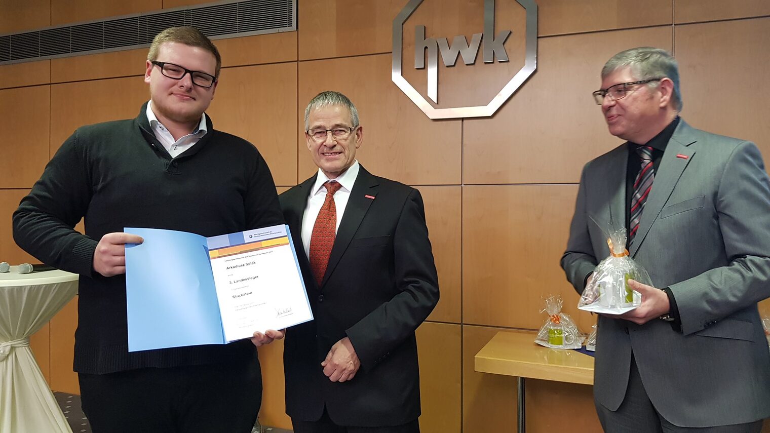 Abschlussfeier Praktischer Leistungswettbewerb 14