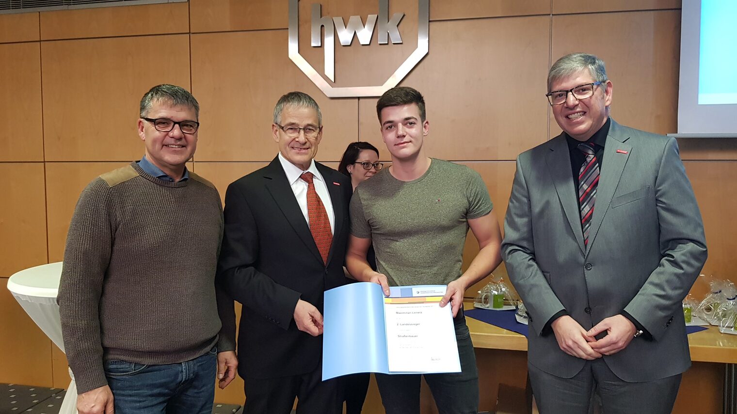 Abschlussfeier Praktischer Leistungswettbewerb 17
