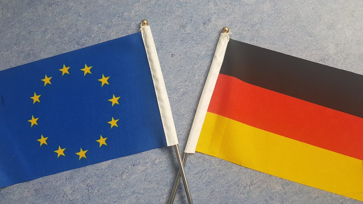 Europa - Deutschlandfahne
