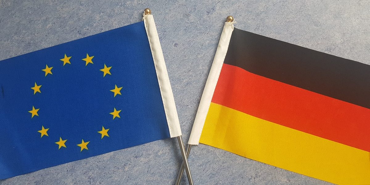 Europa - Deutschlandfahne