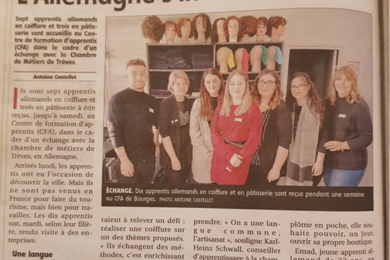 Lehrlingsaustausch Bourges 2019 46
