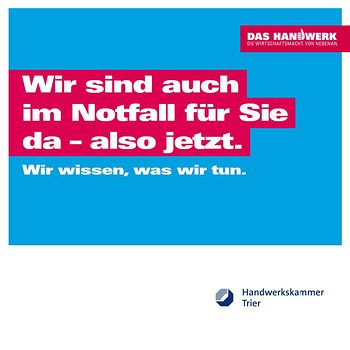 Auch im Notfall