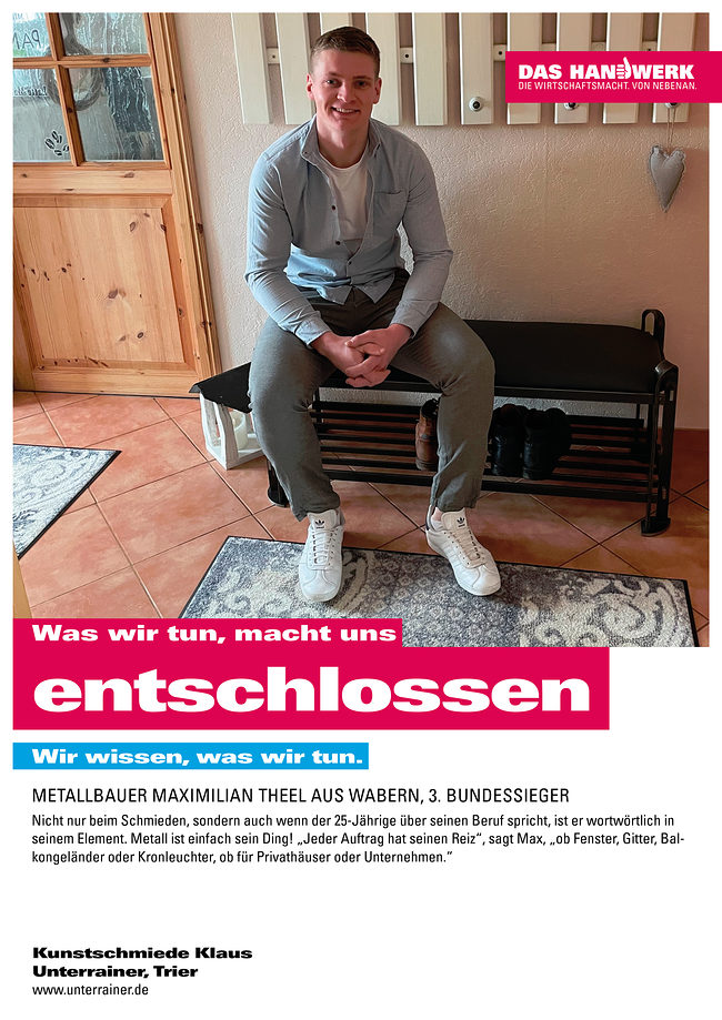 Maximilian Theel 3. Bundessieger 2020
