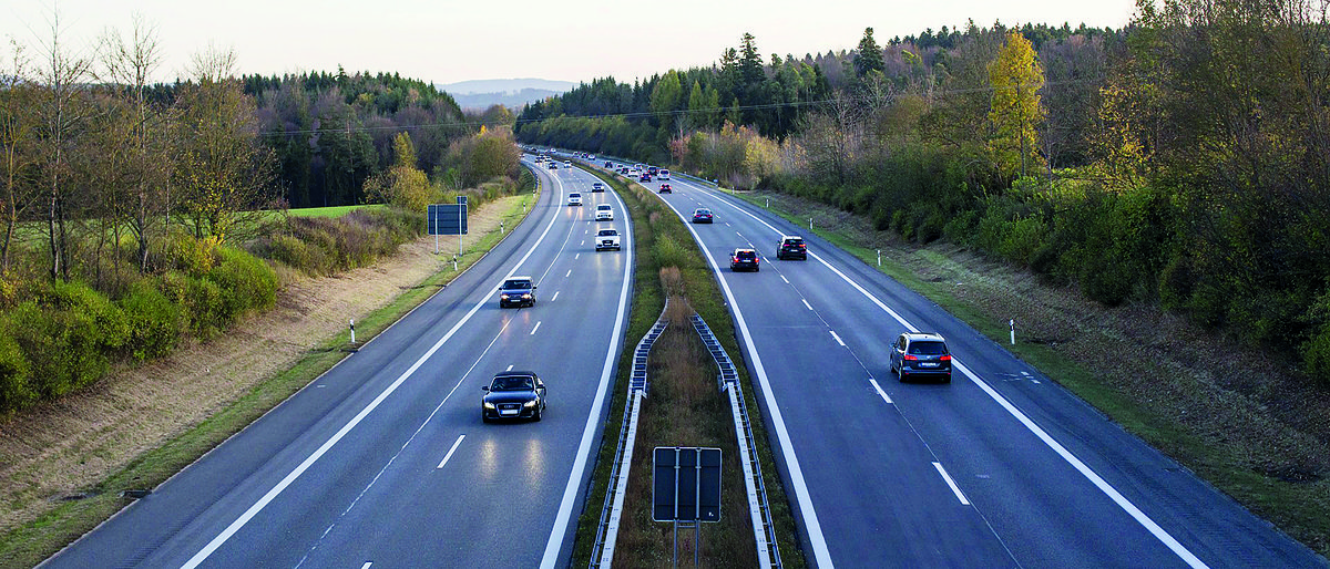 Verkehr Autobahn