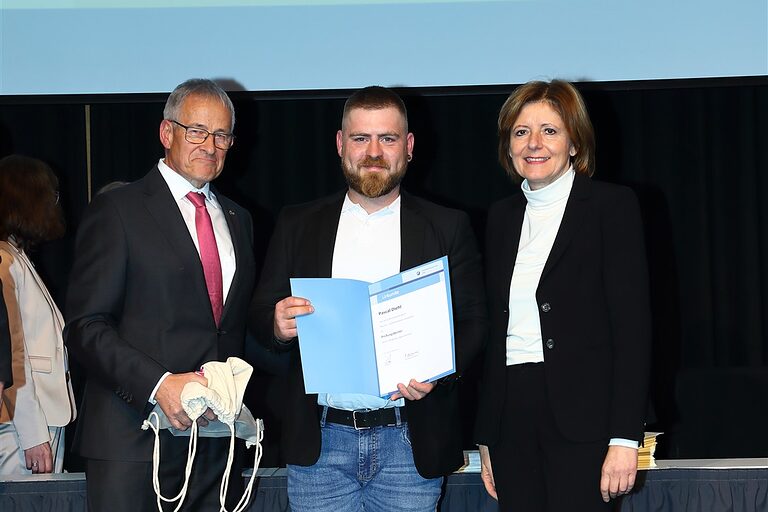 Maurer- und Betonbauermeister Pascal Diehl, Bestmeister